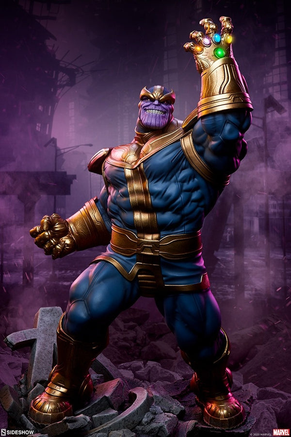 [Pre-Order] SIDESHOW COLLECTIBLES - AVENGERS ASSEMBLE THANOS CLASSIC VERSION STATUE