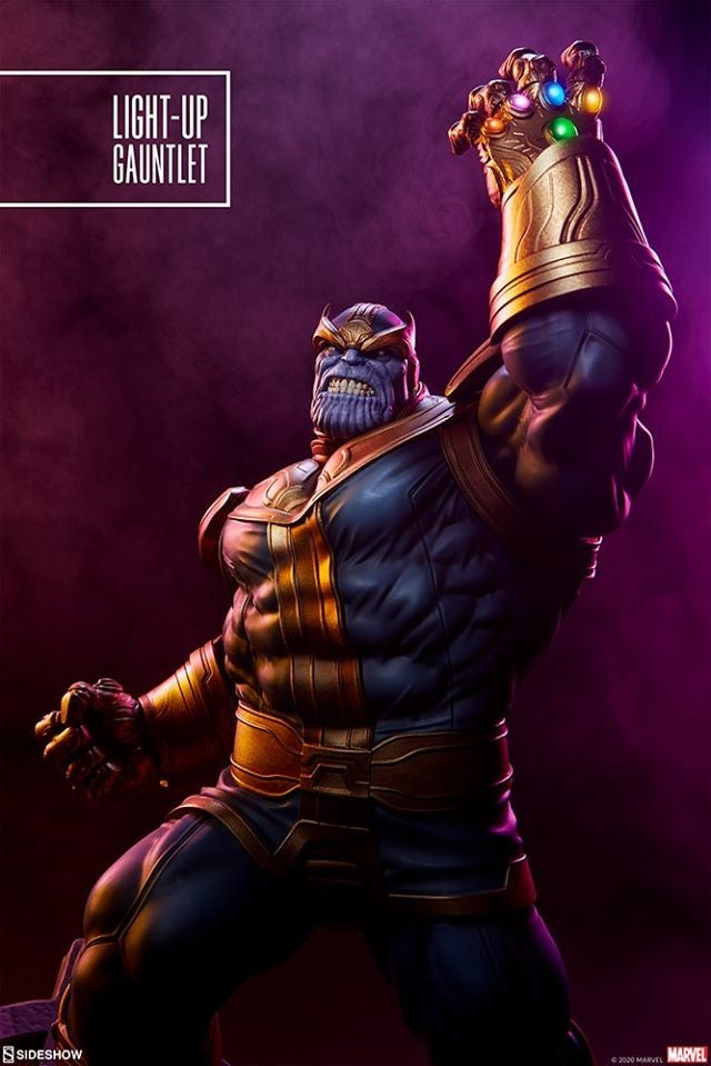 [Pre-Order] SIDESHOW COLLECTIBLES - AVENGERS ASSEMBLE THANOS CLASSIC VERSION STATUE