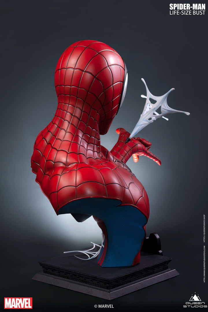 Queen Studios - Comic Spider-Man Bust (Red/Blue)