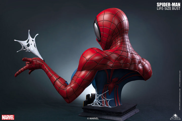 Queen Studios - Comic Spider-Man Bust (Red/Blue)