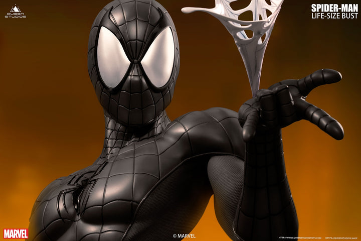 Queen Studios - Comic Spider-Man Bust (Black/Black)