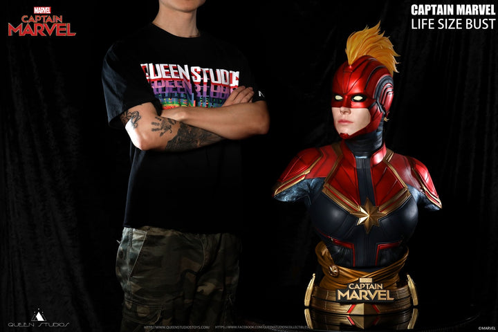 Queen Studios - Captain Marvel 1:1 Lifesize Bust