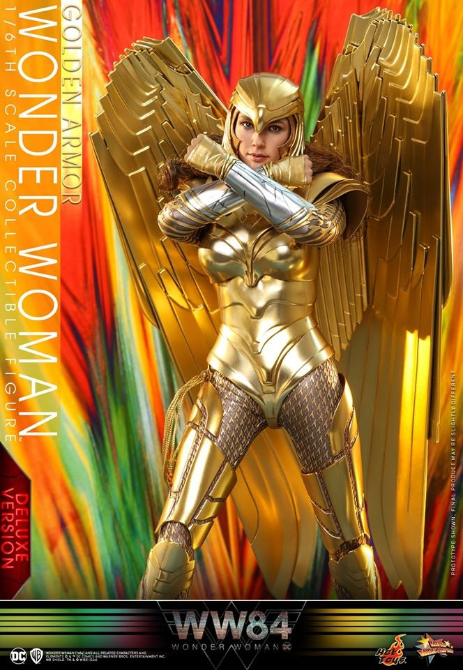 [Pre-Order] Hot Toys - MMS577 - Wonder Woman 1984 - 1/6th scale Golden Armor Wonder Woman Collectible Figure