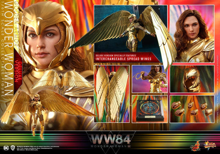 [Pre-Order] Hot Toys - MMS577 - Wonder Woman 1984 - 1/6th scale Golden Armor Wonder Woman Collectible Figure