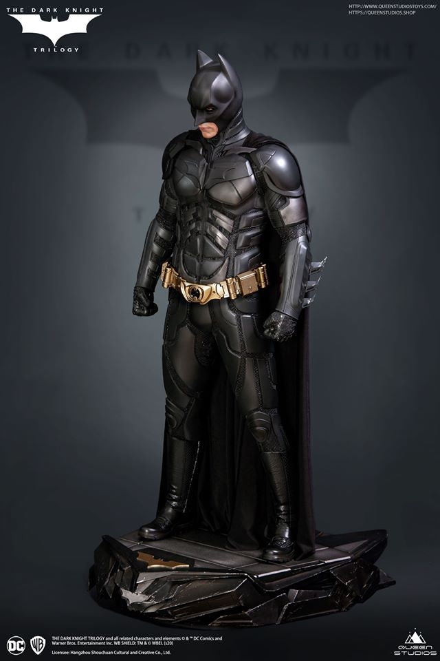 [Pre-Order] Queen Studios - Batman: The Dark Knight Trilogy 1:3 Scale Statue (Premium Edition)