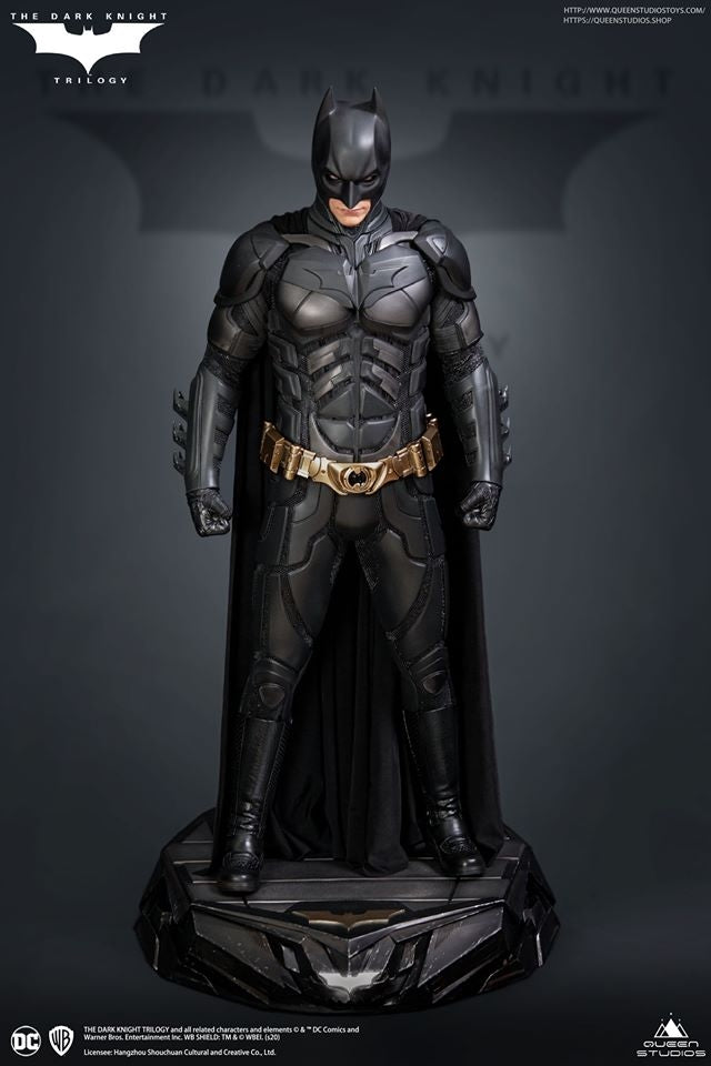 [Pre-Order] Queen Studios - Batman: The Dark Knight Trilogy 1:3 Scale Statue (Premium Edition)