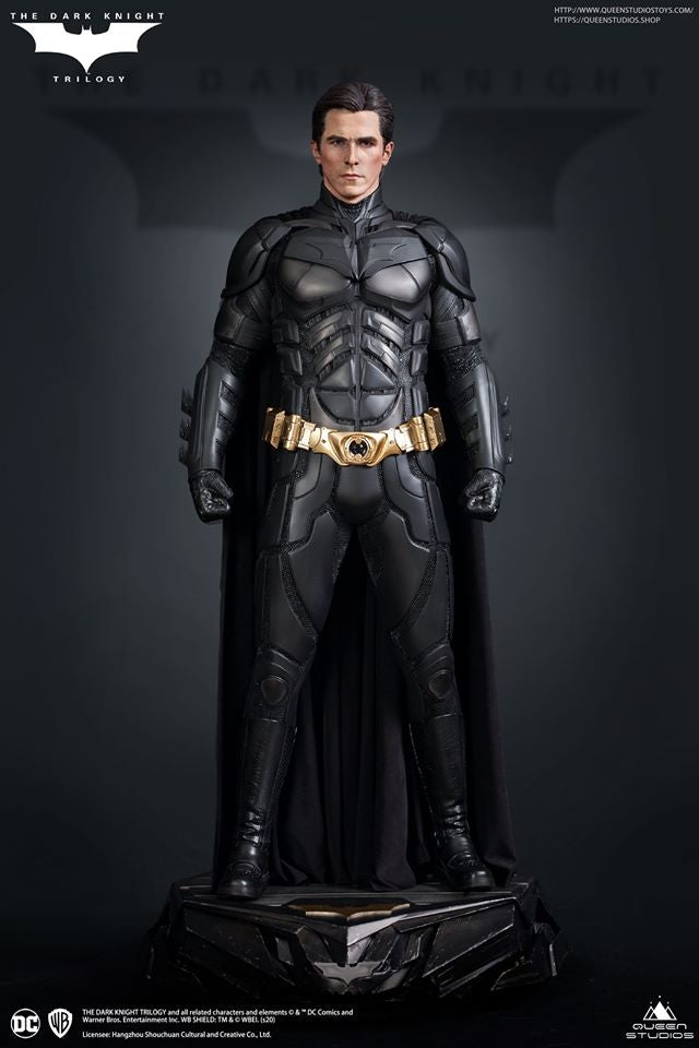 [Pre-Order] Queen Studios - Batman: The Dark Knight Trilogy 1:3 Scale Statue (Premium Edition)