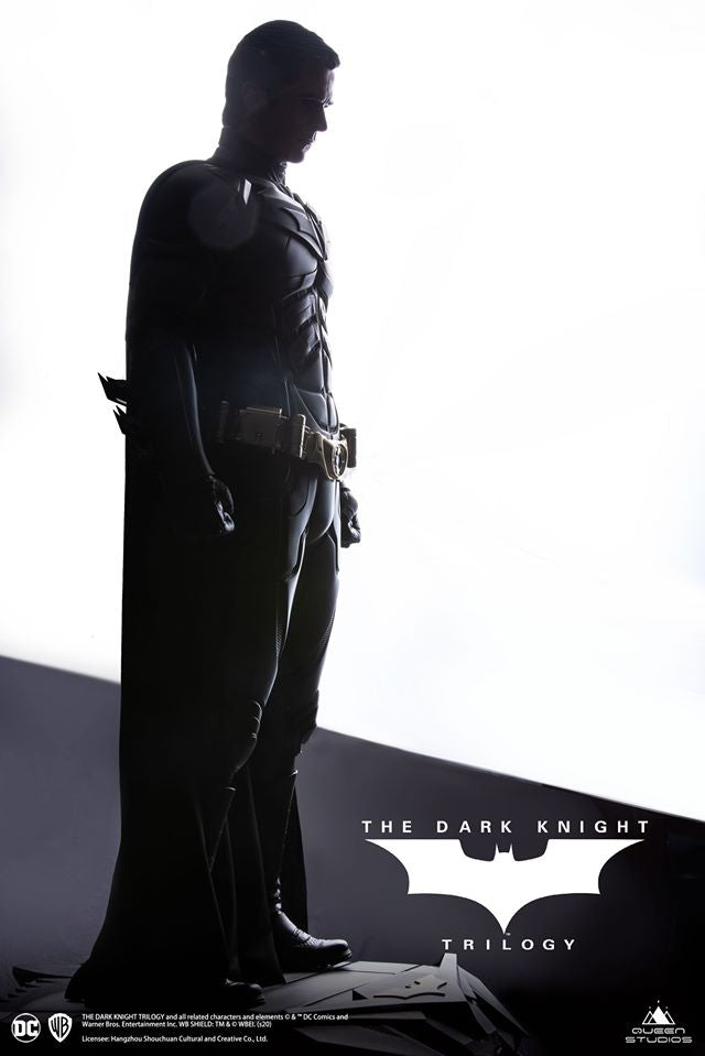 [Pre-Order] Queen Studios - Batman: The Dark Knight Trilogy 1:3 Scale Statue (Premium Edition)