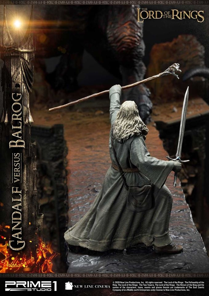 [Pre-Order] PRIME1 STUDIO - PMLOTR-02EX GANDALF VS BALROG EX VER. (THE LORD OF THE RINGS)