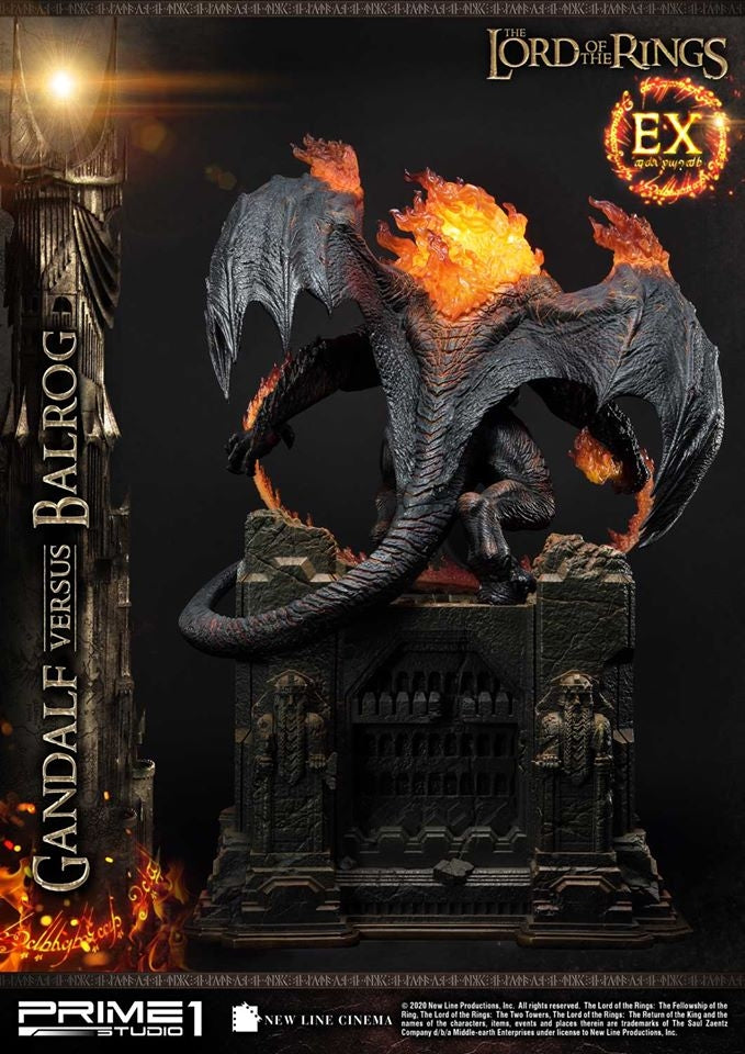 [Pre-Order] PRIME1 STUDIO - PMLOTR-02EX GANDALF VS BALROG EX VER. (THE LORD OF THE RINGS)