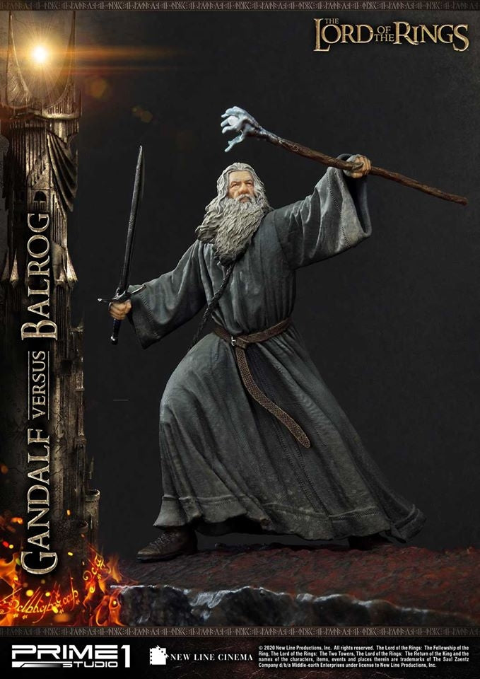 [Pre-Order] PRIME1 STUDIO - PMLOTR-02EX GANDALF VS BALROG EX VER. (THE LORD OF THE RINGS)