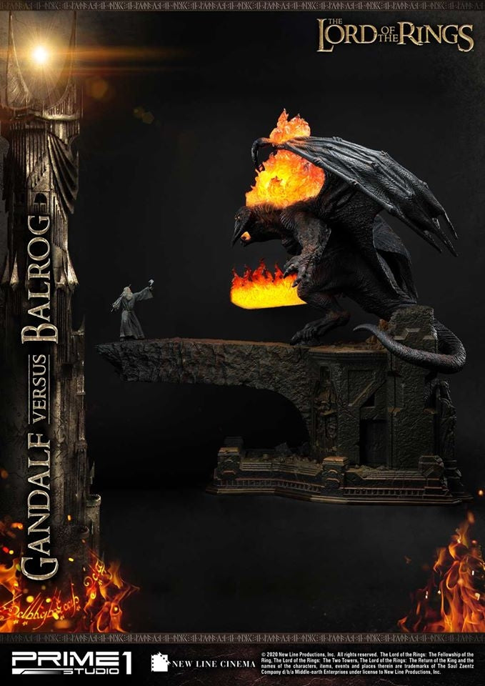 [Pre-Order] PRIME1 STUDIO - PMLOTR-02EX GANDALF VS BALROG EX VER. (THE LORD OF THE RINGS)