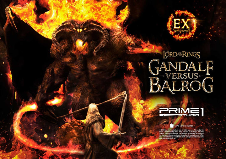 [Pre-Order] PRIME1 STUDIO - PMLOTR-02EX GANDALF VS BALROG EX VER. (THE LORD OF THE RINGS)