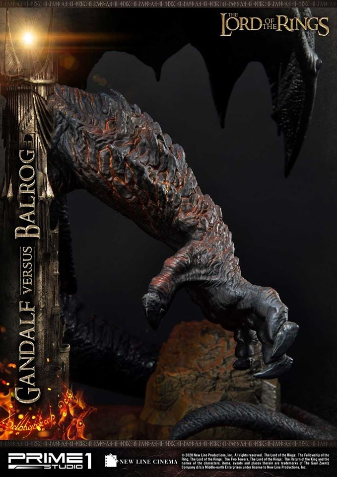 [Pre-Order] PRIME1 STUDIO - PMLOTR-02EX GANDALF VS BALROG EX VER. (THE LORD OF THE RINGS)