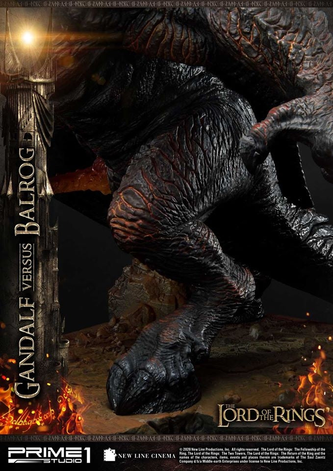 [Pre-Order] PRIME1 STUDIO - PMLOTR-02EX GANDALF VS BALROG EX VER. (THE LORD OF THE RINGS)