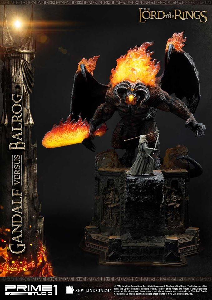 [Pre-Order] PRIME1 STUDIO - PMLOTR-02EX GANDALF VS BALROG EX VER. (THE LORD OF THE RINGS)