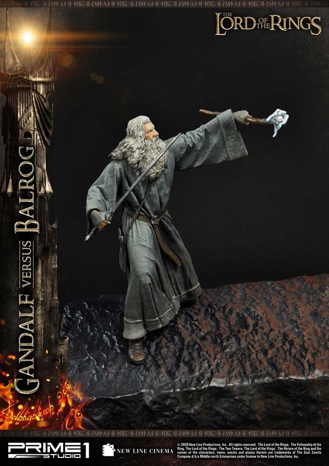 [Pre-Order] PRIME1 STUDIO - PMLOTR-02EX GANDALF VS BALROG EX VER. (THE LORD OF THE RINGS)