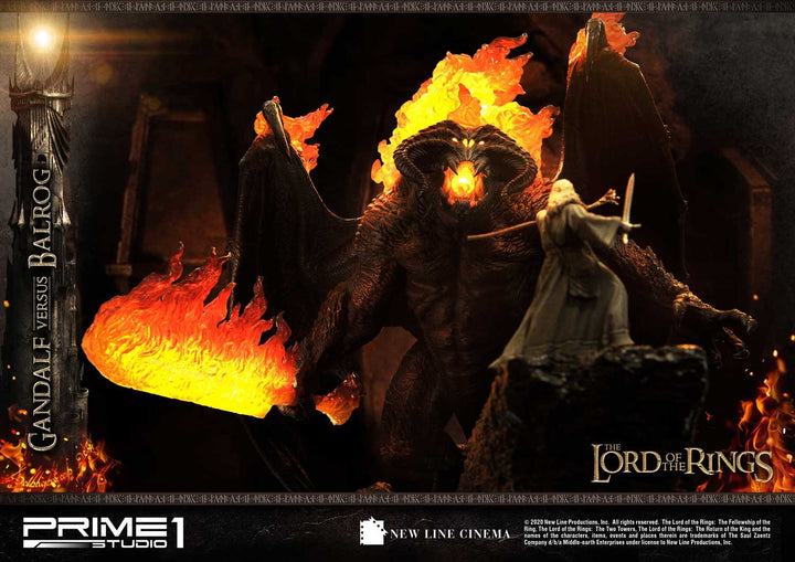 [Pre-Order] PRIME1 STUDIO - PMLOTR-02EX GANDALF VS BALROG EX VER. (THE LORD OF THE RINGS)