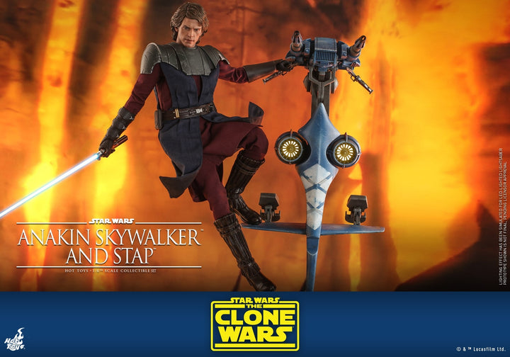 [Pre-Order] Hot Toys - TMS019 - Star Wars: The Clone Wars - 1/6th scale Anakin Skywalker Collectible Figure