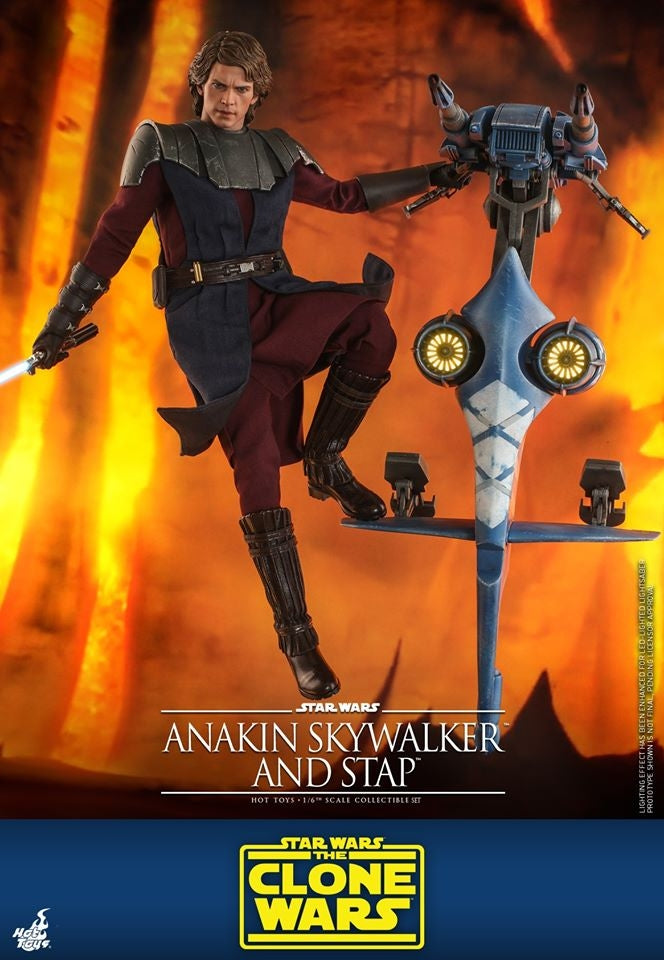 [Pre-Order] Hot Toys - TMS019 - Star Wars: The Clone Wars - 1/6th scale Anakin Skywalker Collectible Figure