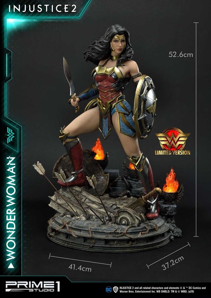 [Pre-Order] PRIME1 STUDIO - PMDCIJ-06DX: WONDER WOMAN DELUXE VERSION (INJUSTICE 2)