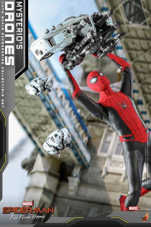 [Pre-Order] Hot Toys - VGMC022 - Spider-Man Armory Miniature Collectible Set (Series 2) (Set of 6)