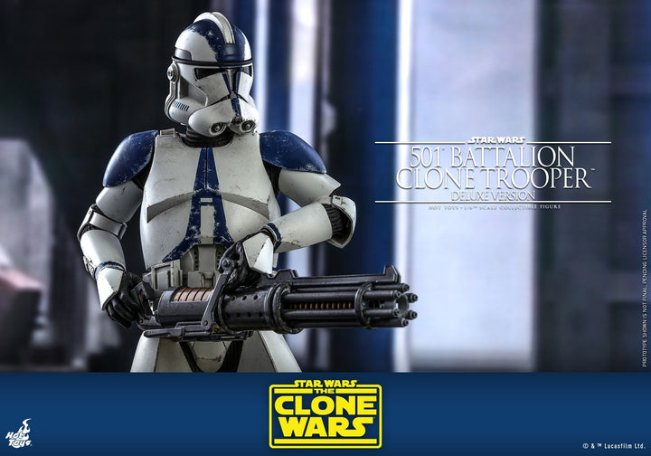 [Pre-Order] Hot Toys - TMS023 - Star Wars: The Clone Wars™  - 1/6th scale 501st Battalion Clone Trooper™ Figure (Deluxe Version)