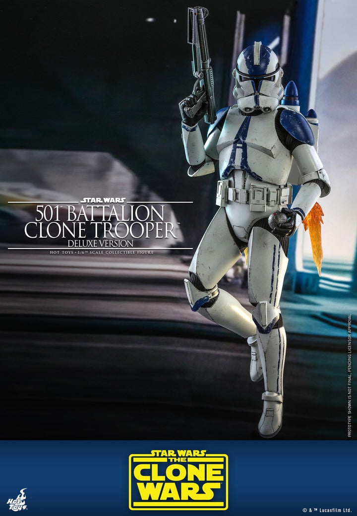 [Pre-Order] Hot Toys - TMS023 - Star Wars: The Clone Wars™  - 1/6th scale 501st Battalion Clone Trooper™ Figure (Deluxe Version)