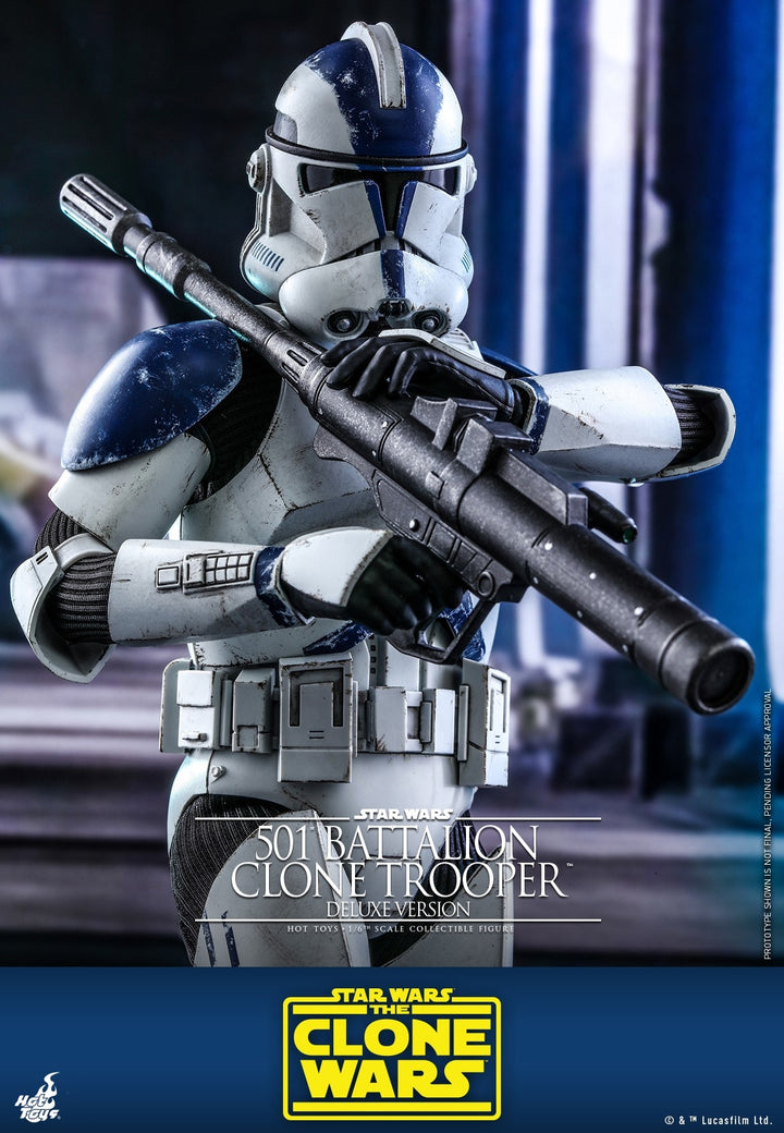 [Pre-Order] Hot Toys - TMS023 - Star Wars: The Clone Wars™  - 1/6th scale 501st Battalion Clone Trooper™ Figure (Deluxe Version)