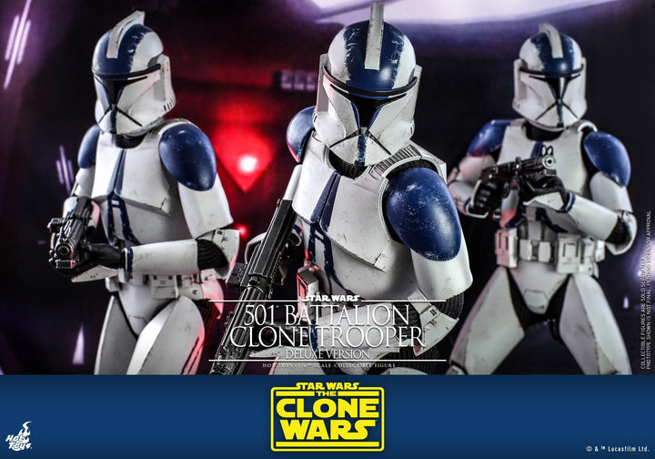 [Pre-Order] Hot Toys - TMS023 - Star Wars: The Clone Wars™  - 1/6th scale 501st Battalion Clone Trooper™ Figure (Deluxe Version)