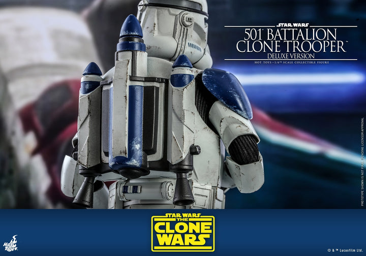 [Pre-Order] Hot Toys - TMS023 - Star Wars: The Clone Wars™  - 1/6th scale 501st Battalion Clone Trooper™ Figure (Deluxe Version)