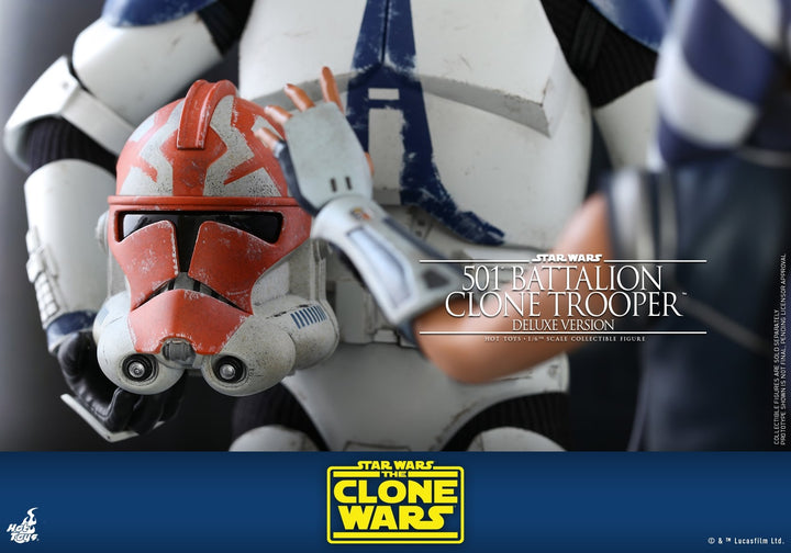 [Pre-Order] Hot Toys - TMS023 - Star Wars: The Clone Wars™  - 1/6th scale 501st Battalion Clone Trooper™ Figure (Deluxe Version)