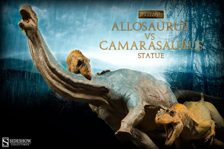 Sideshow - Statue - Allosaurus vs Camarasaurus