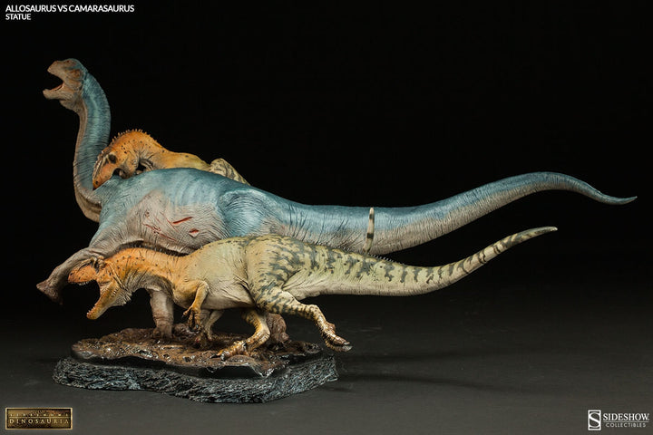 Sideshow - Statue - Allosaurus vs Camarasaurus