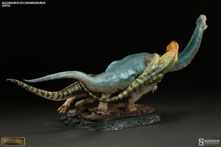 Sideshow - Statue - Allosaurus vs Camarasaurus