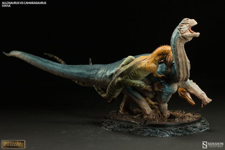 Sideshow - Statue - Allosaurus vs Camarasaurus