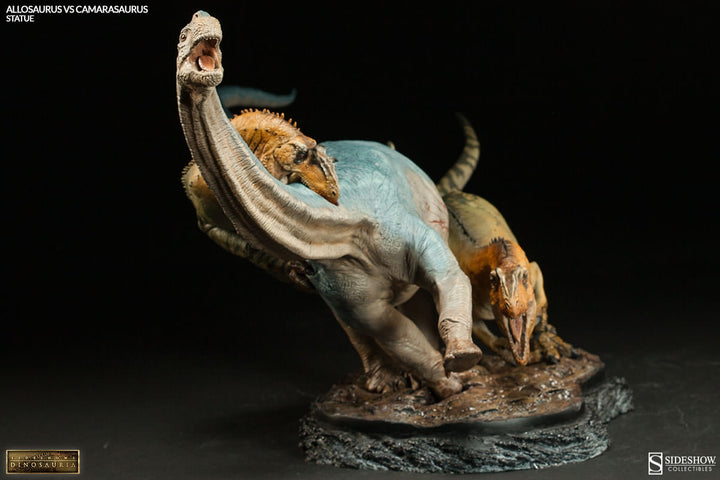 Sideshow - Statue - Allosaurus vs Camarasaurus