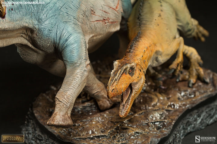 Sideshow - Statue - Allosaurus vs Camarasaurus