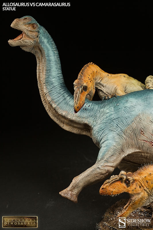 Sideshow - Statue - Allosaurus vs Camarasaurus