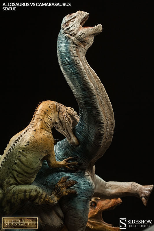 Sideshow - Statue - Allosaurus vs Camarasaurus