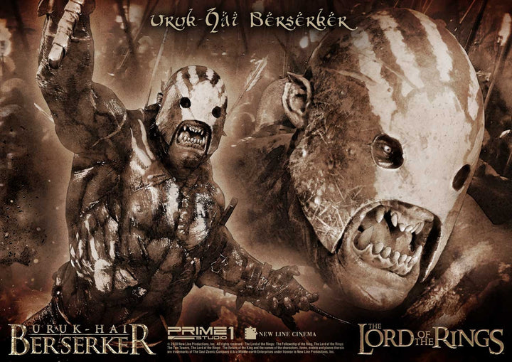 [Pre-Order] PRIME1 STUDIO - PMLOTR-04 URUK-HAI BERSERKER (THE LORD OF THE RINGS)