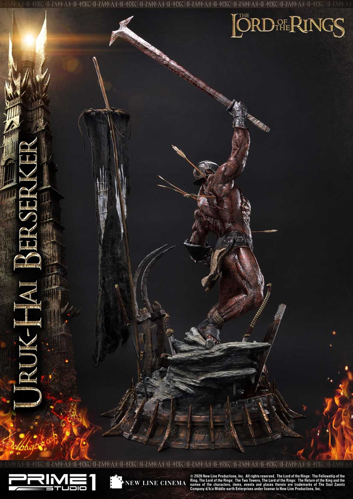 [Pre-Order] PRIME1 STUDIO - PMLOTR-04 URUK-HAI BERSERKER (THE LORD OF THE RINGS)