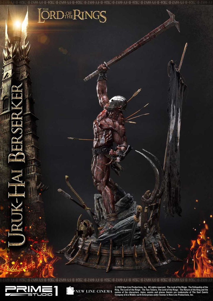 [Pre-Order] PRIME1 STUDIO - PMLOTR-04 URUK-HAI BERSERKER (THE LORD OF THE RINGS)