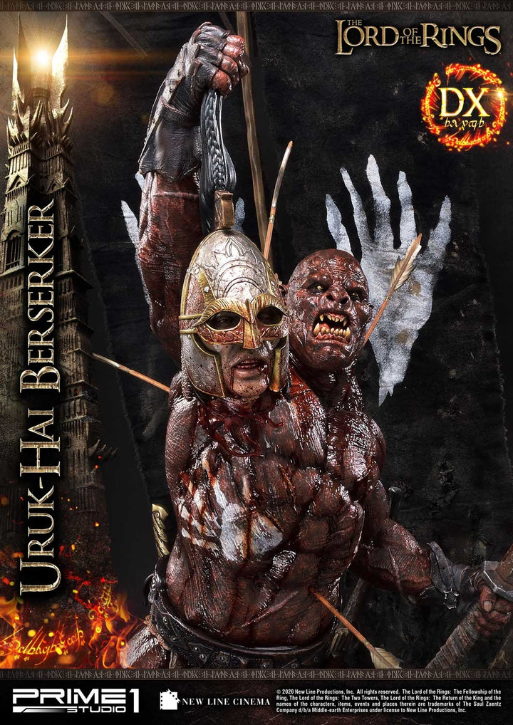 [Pre-Order] PRIME1 STUDIO - PMLOTR-04 URUK-HAI BERSERKER (THE LORD OF THE RINGS)