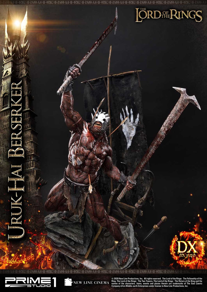 [Pre-Order] PRIME1 STUDIO - PMLOTR-04 URUK-HAI BERSERKER (THE LORD OF THE RINGS)