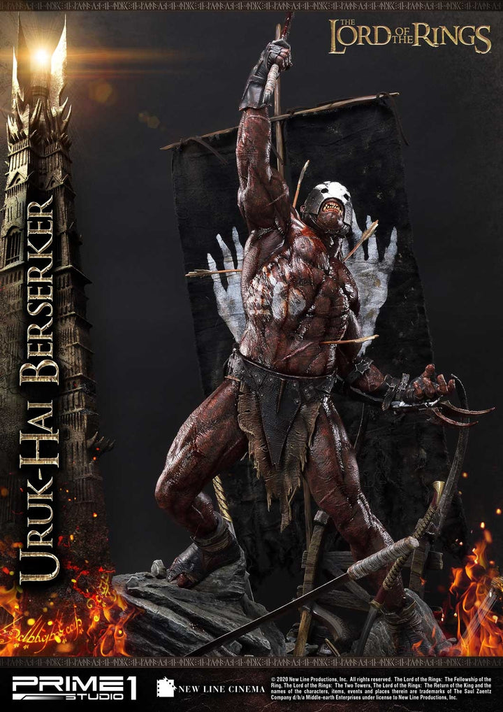 [Pre-Order] PRIME1 STUDIO - PMLOTR-04 URUK-HAI BERSERKER (THE LORD OF THE RINGS)