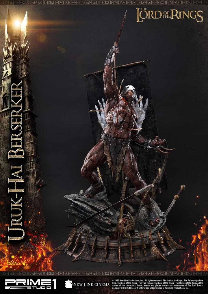 [Pre-Order] PRIME1 STUDIO - PMLOTR-04 URUK-HAI BERSERKER (THE LORD OF THE RINGS)