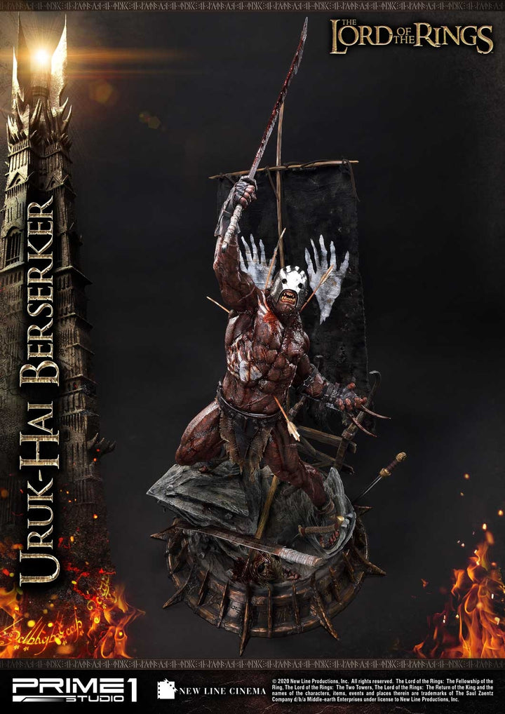 [Pre-Order] PRIME1 STUDIO - PMLOTR-04 URUK-HAI BERSERKER (THE LORD OF THE RINGS)