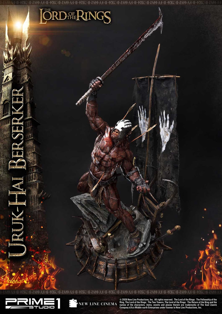 [Pre-Order] PRIME1 STUDIO - PMLOTR-04 URUK-HAI BERSERKER (THE LORD OF THE RINGS)