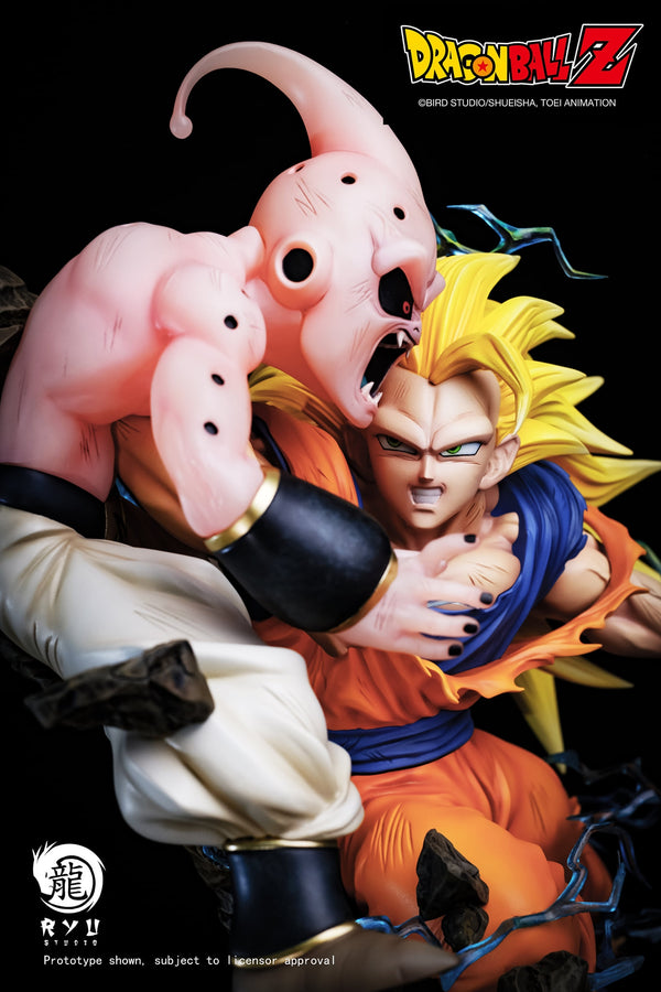 Ryu Studio - Dragon Ball Z- Kid Buu vs Goku SS3